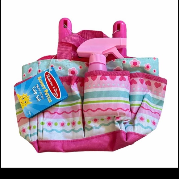 Melissa & Doug Gardening Totes Shovel Spray New - Picture 6 of 10